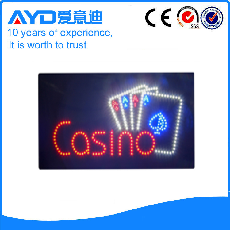 Indoor Good Design LED Casino Signs For Sale