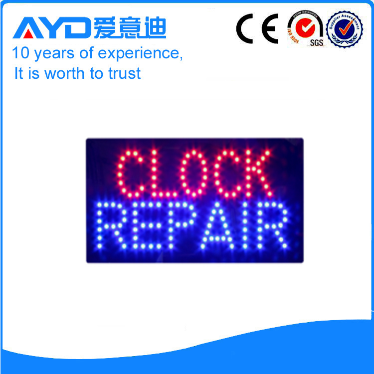 LED Clock Repair Signs  For Sales