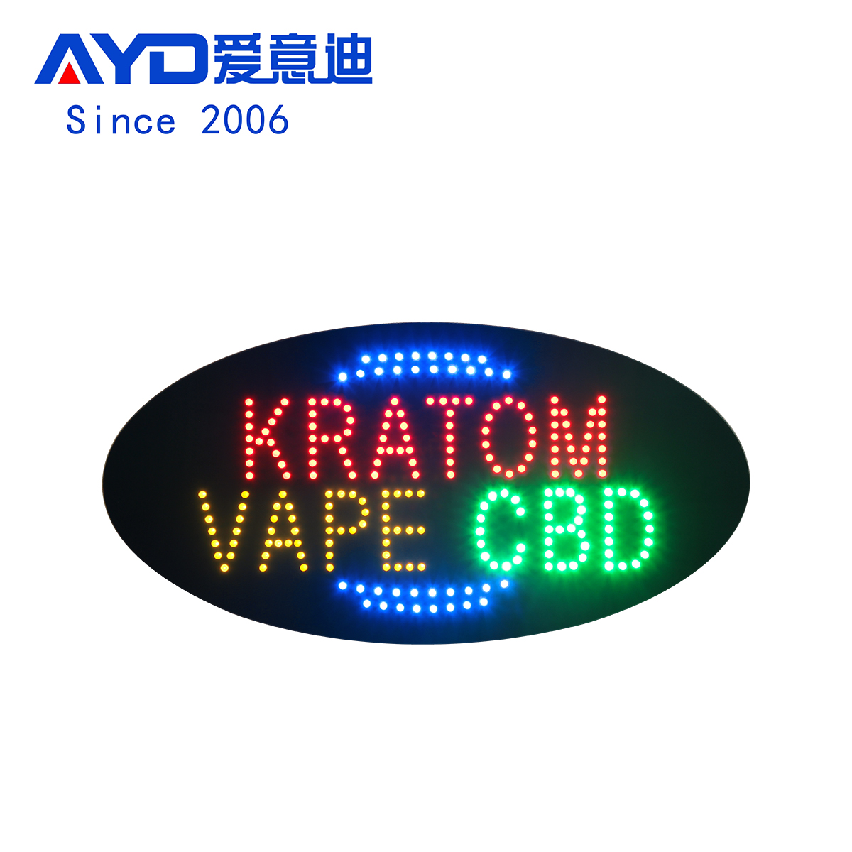 LED Vape CBD Sign-HSK0134